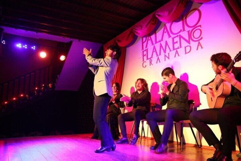 Experience Art at Palacio Flamenco Granada: with 5 Artists