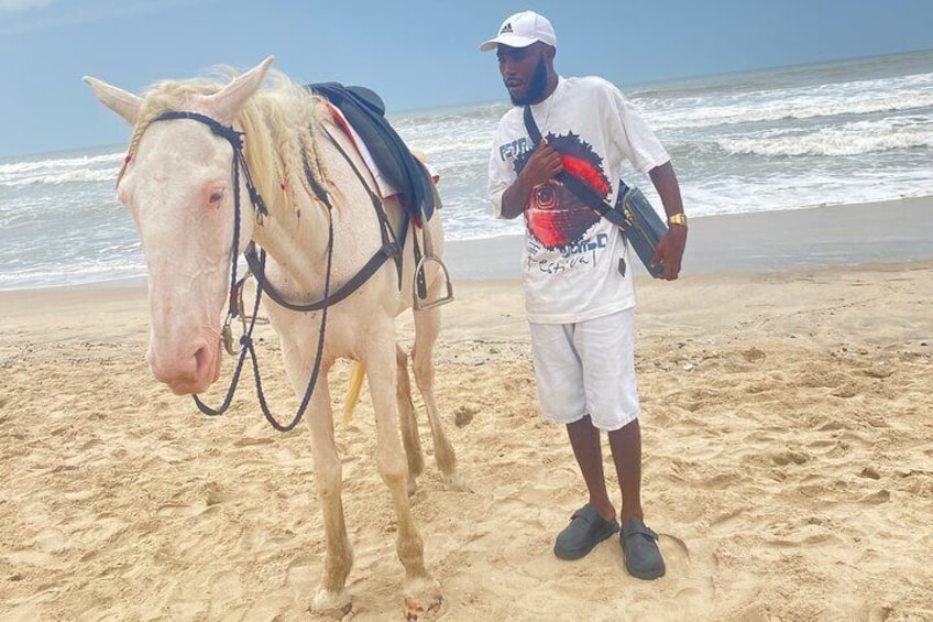 Horse Riding at Labadi Beach