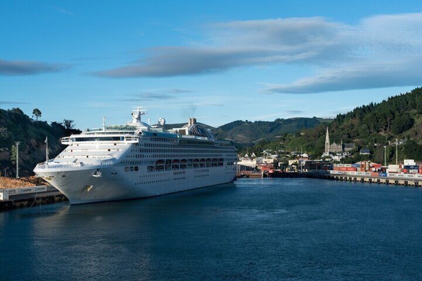 Cruise Ship Terminal at Port Chalmers, Dunedin