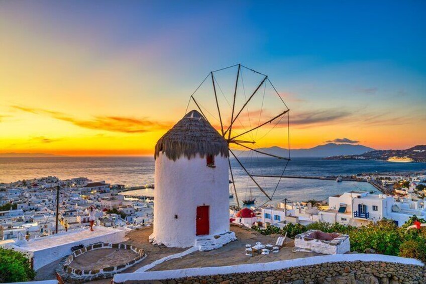 Mykonos Island and Greek Food Tasting Tour 