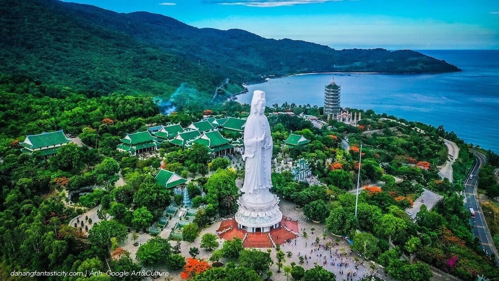 Da Nang Explore Bana Hills, Golden Bridge & Linh Ung Pagoda Full Day Tour