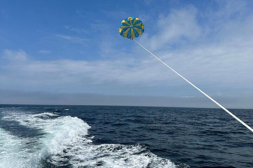 Sky High Parasailing from Marina Cafe in Destin Florida