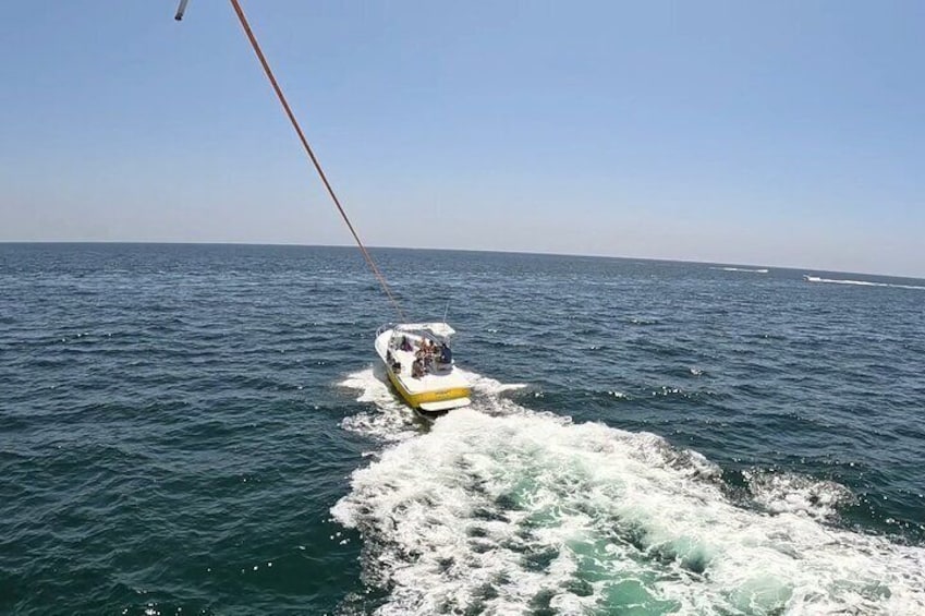 Sky High Parasailing from Marina Cafe in Destin Florida