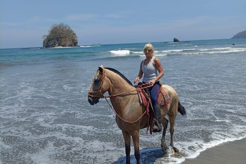 Horseback Riding on the Beach and Trails 2 Hours