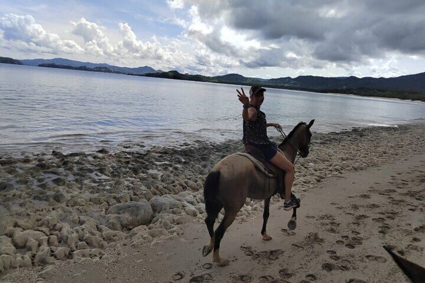 Horseback Riding on the Beach and Trails 2 Hours