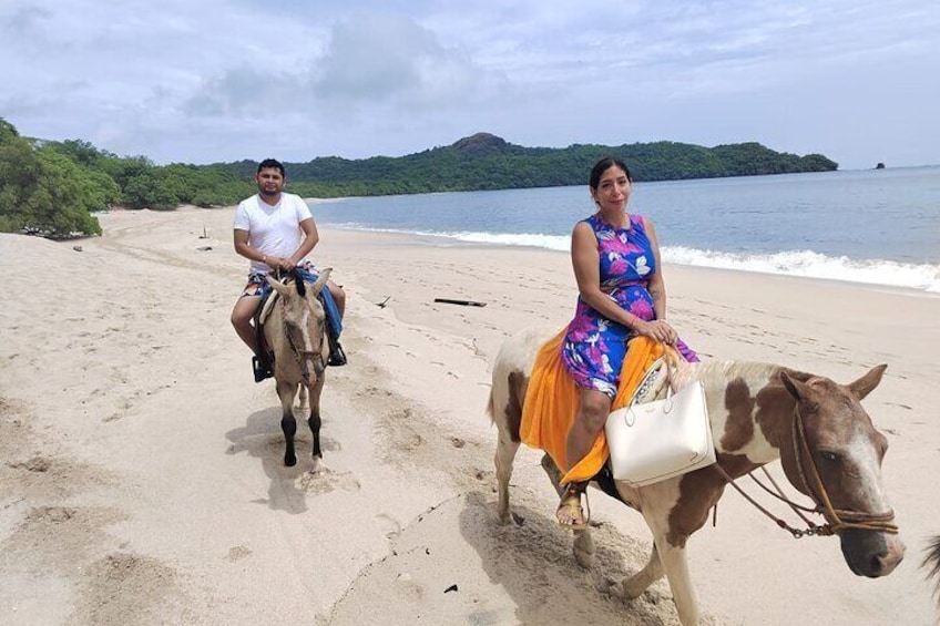 Horseback Riding on the Beach and Trails 2 Hours