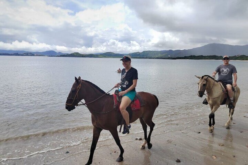 Horseback Riding on the Beach and Trails 2 Hours