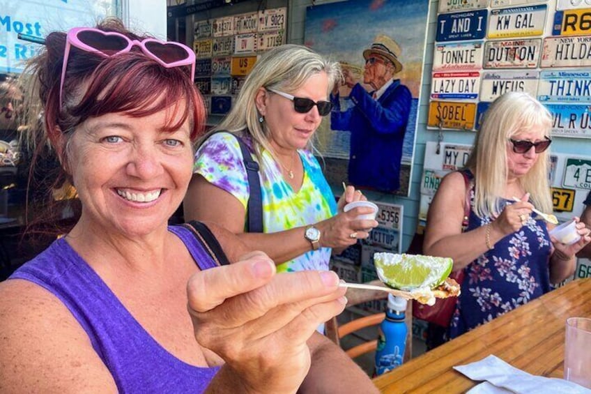 Key Lime Pie tasting at a local favorite restaurant!