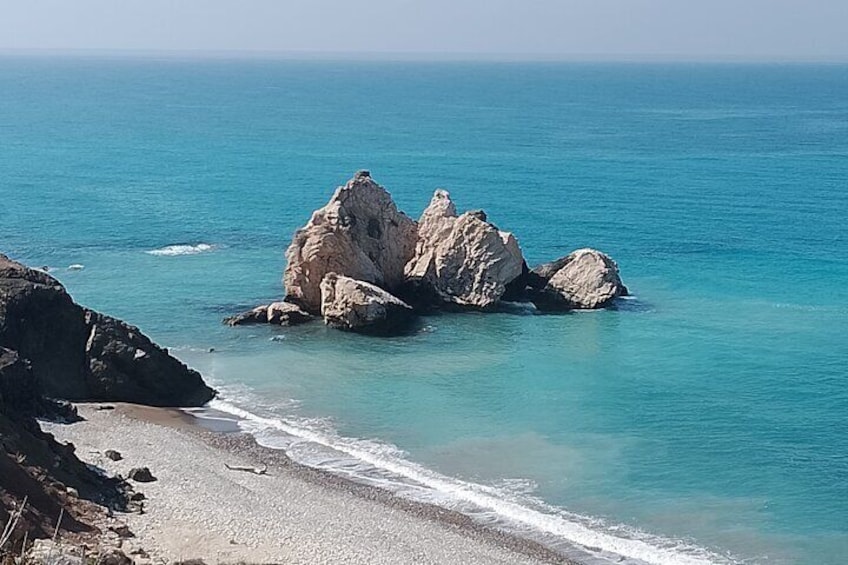  Aphrodite Rocks and Archeological Kourion from Limassol 