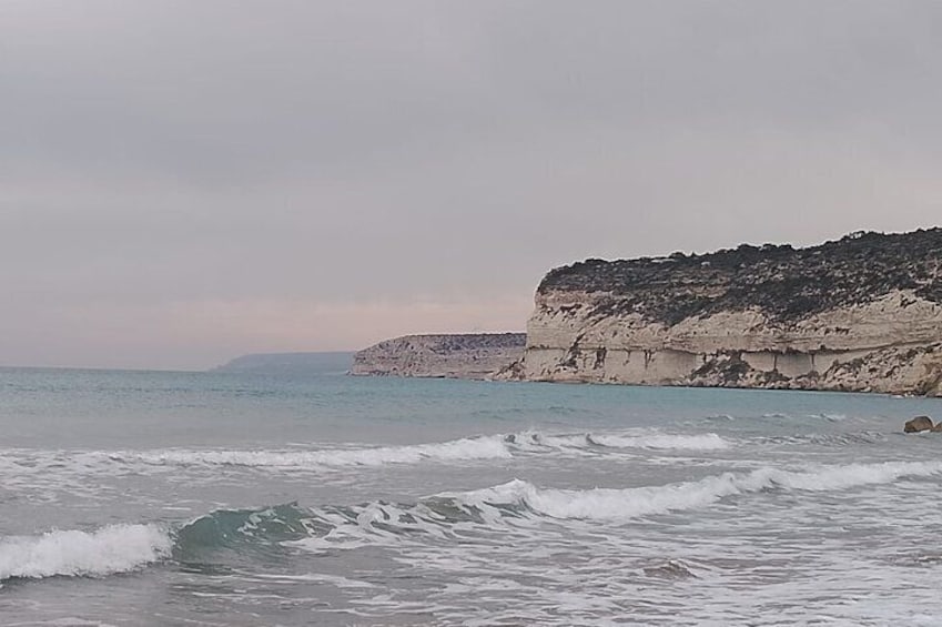  Aphrodite Rocks and Archeological Kourion from Limassol 