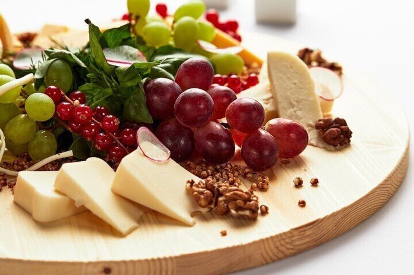 Example of Snack plate