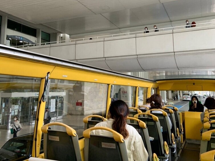 Double-Decker Bus,Okinawan Open Top Bus
