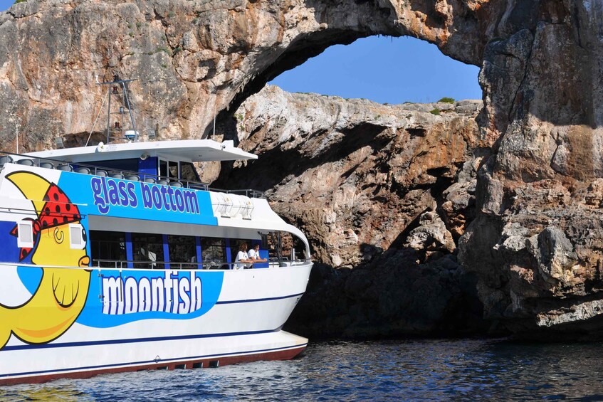 Picture 5 for Activity Mallorca: Glass-Bottom Catamaran Along the East Coast