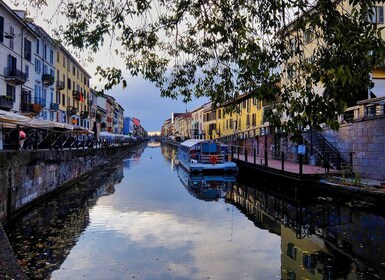 Milano: Guidet kanalcruise i Navigli-distriktet