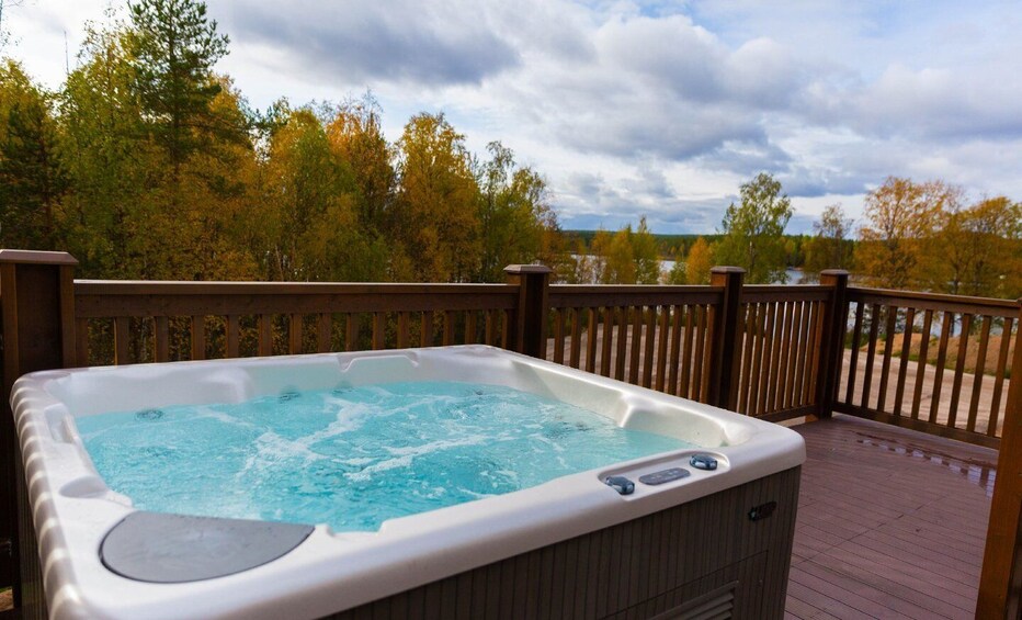 Picture 2 for Activity Rovaniemi: Traditional Finnish sauna & dinner autumn