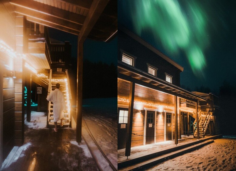 Picture 4 for Activity Rovaniemi: Traditional Finnish sauna & dinner autumn