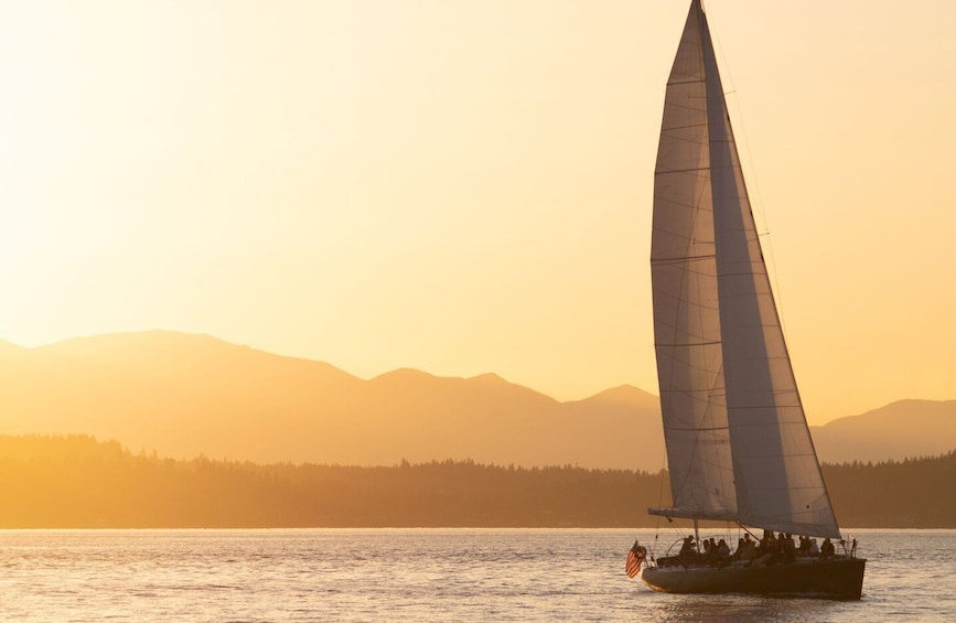 Picture 1 for Activity Seattle: Sunset Sailing Cruise