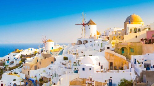 From Rethymno: Santorini Day Trip by Boat, Visit Oia & Fira