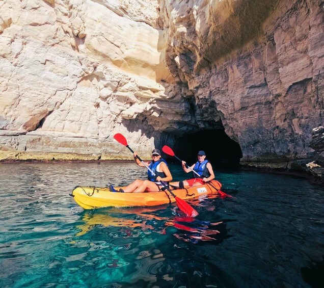 Picture 2 for Activity CABO DE GATA: GUIDED KAYAK ROUTE + SNORKEL + FREE PHOTOS