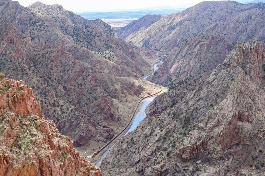 The Royal Gorge Route Railroad runs through Colorado's most stunning canyon. The views are spectacular, and the Royal Gorge Route Railroad is the best way to experience them.