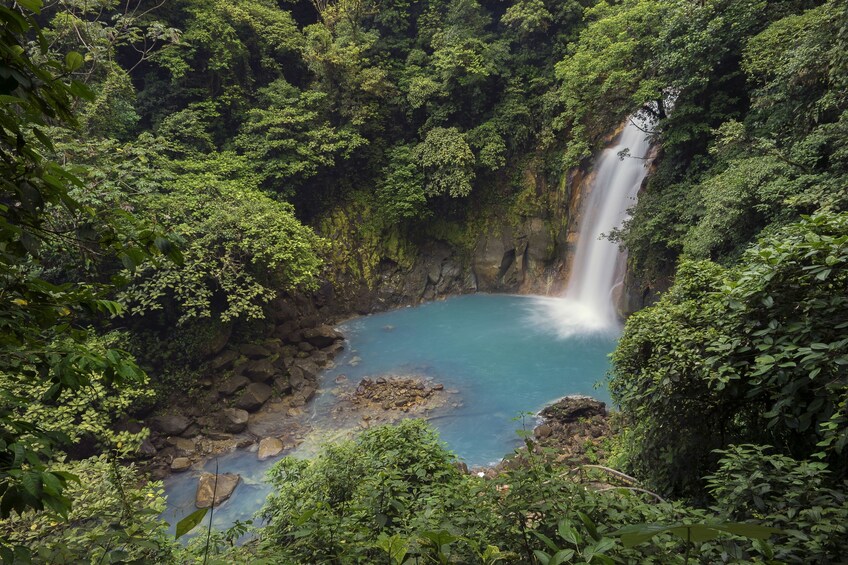 Rio Celeste waterfall hike and Tenorio National Park