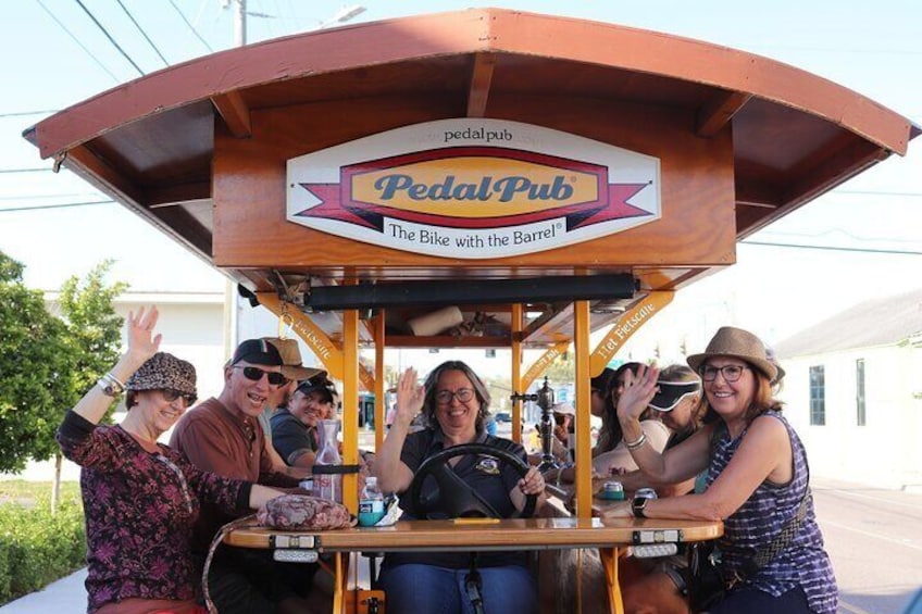 Private Bar Hopping Tour on a Party Bike