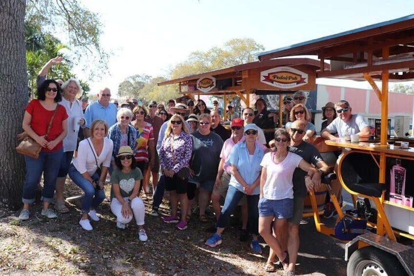 Private Bar Hopping Tour on a Party Bike