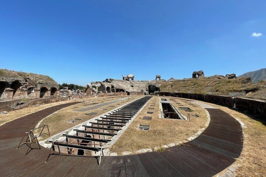 Capua: Spartacus Arena Amphitheater with your Archaeologist