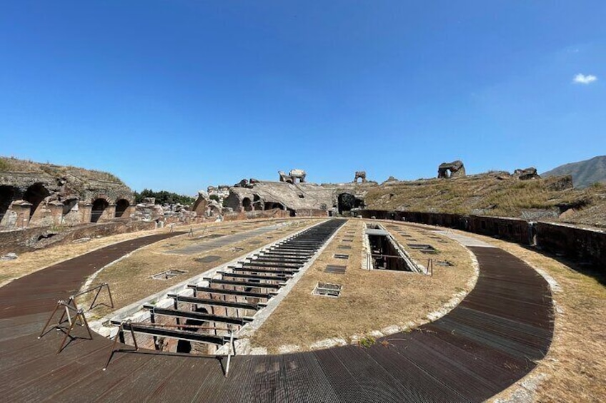 Capua: Spartacus Arena Amphitheater with your Archaeologist