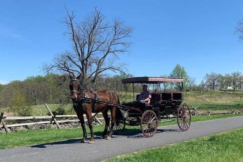 Gettysburg's Culp Hill Scenic Carriage Ride