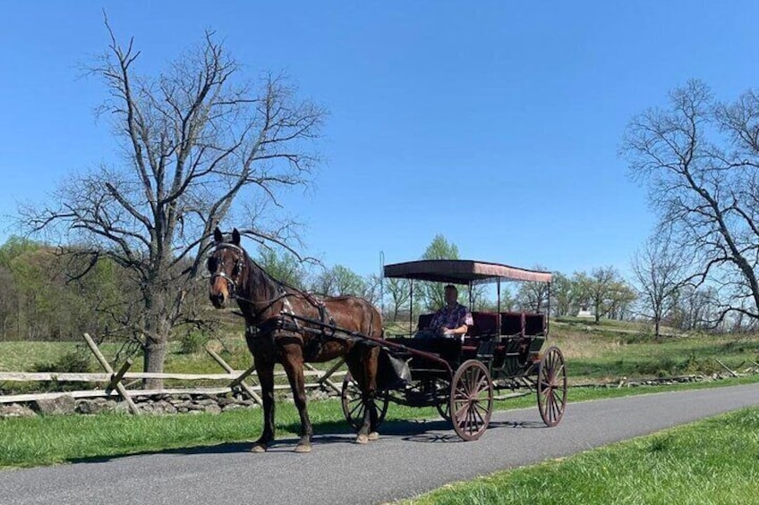 Gettysburg's Culp Hill Scenic Carriage Ride