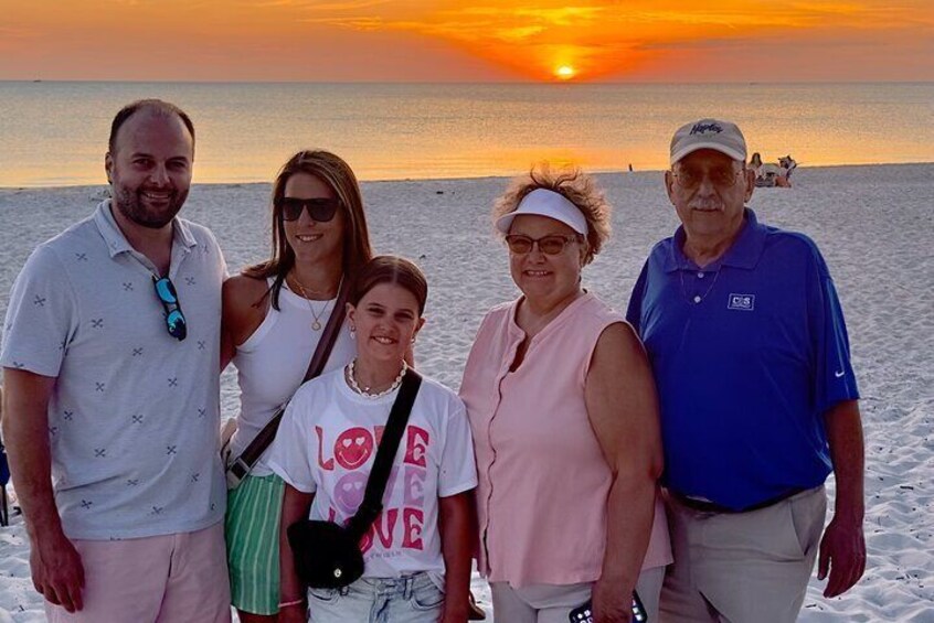 Family Sunset Photo 

Electric Moped Tours 