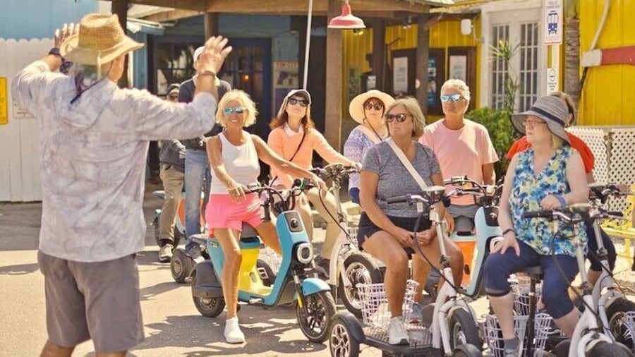 Local Guide Making Sure Everyone Has a Good Time
Electric Moped Tours
