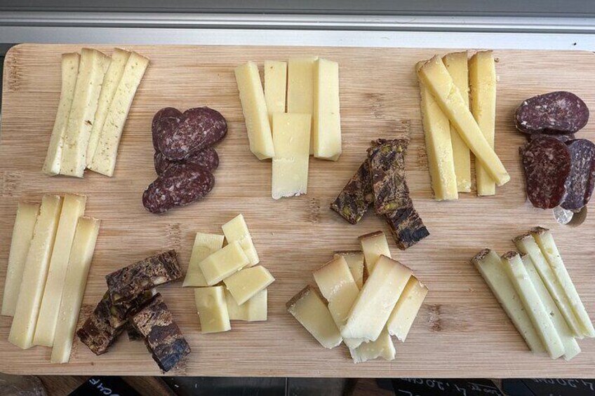 Local Swiss Cheese Tasting