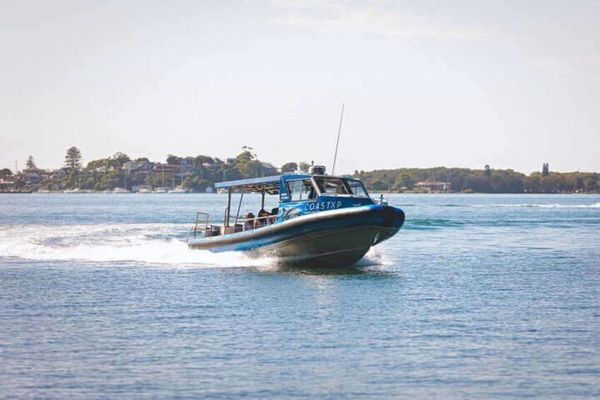 Adventure Boat Lake Macquarie