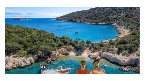Plavnik Island: A private half day boat tour