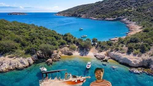 Plavnik Island: A private half day boat tour