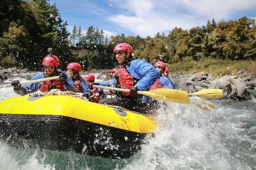 14kms of river, over 60 rapids to navigate