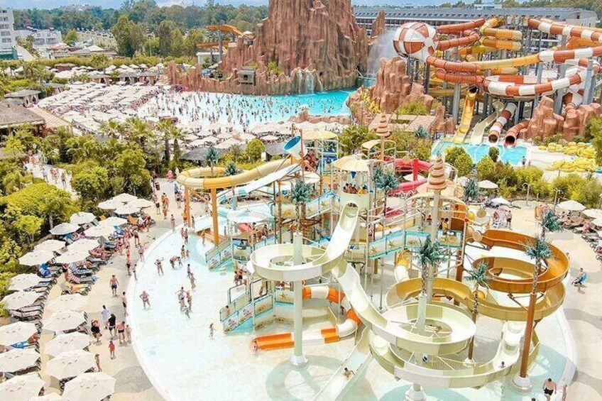 Land of Legends Theme Park with Round Transfer from Alanya