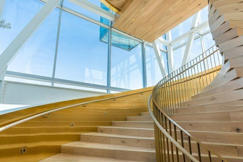 Golden staircase