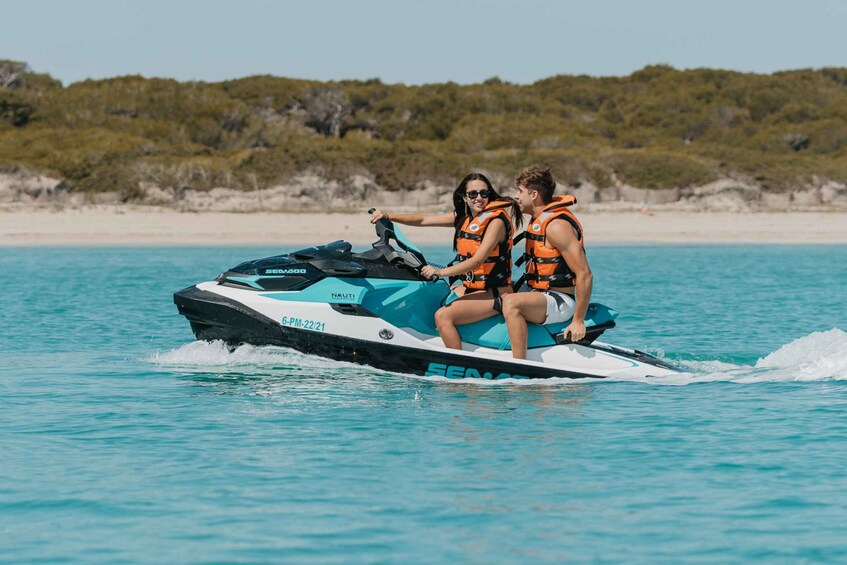 Picture 3 for Activity Can Picafort: Guided Playa de Muro Jet Ski Tour with Photos