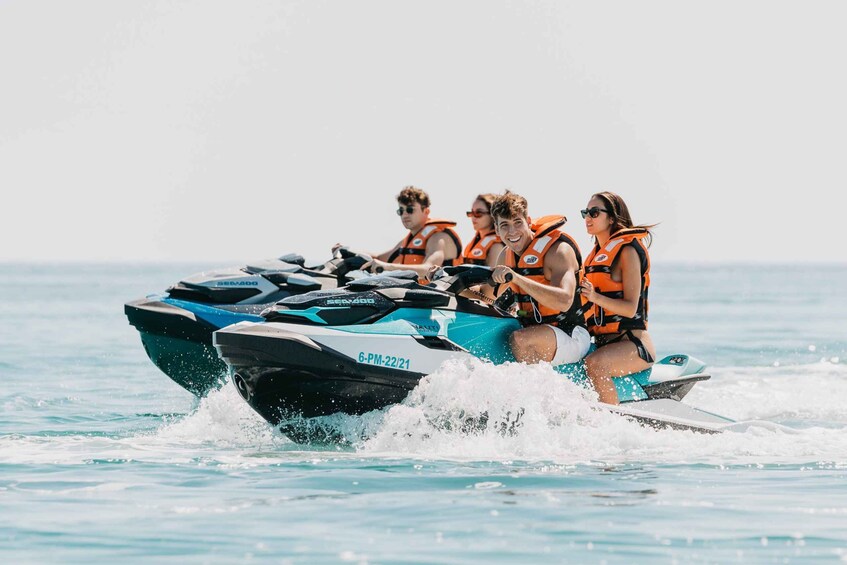 Picture 1 for Activity Can Picafort: Guided Playa de Muro Jet Ski Tour with Photos