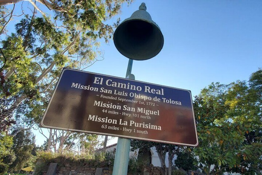 Guess gather at the El Camino Real bell.
