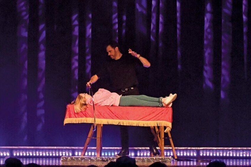 Get Involved With The Magic & Enjoy Their Intimate Stage Show From The Comfort Of Your Seat!