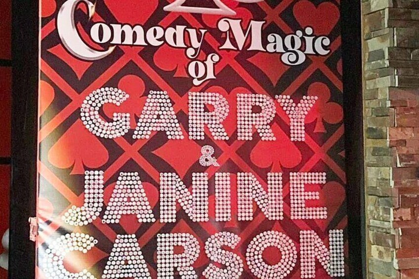 The Cabaret Comedy Magic Dinner Show With Garry & Janine Carson~ 