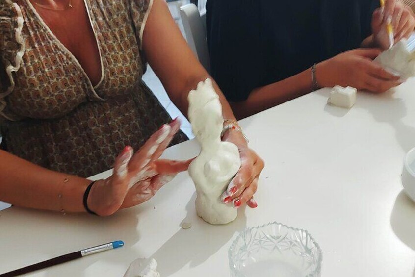 Cycladic Sculpture Workshop in Paros