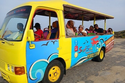 Best of Aruba Island and Beach Tour on a Bus in Aruba