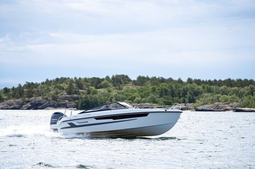 Experience the Oslofjord from a sporty daycruiser, like the locals do.