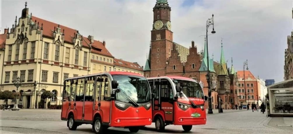 Wroclaw: 2-Hour Private Electric Bus Tour with Guide or Tape