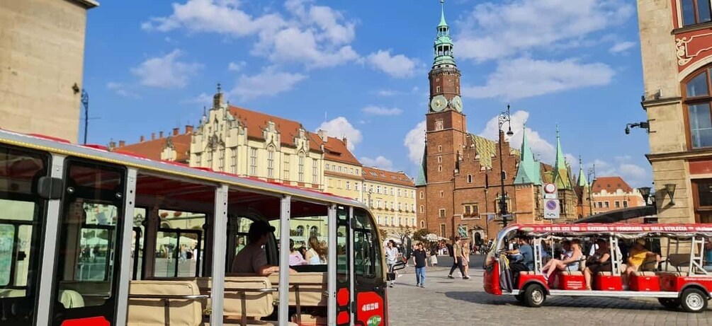 Picture 2 for Activity Wroclaw: 2-Hour Private Electric Bus Tour with Guide or Tape